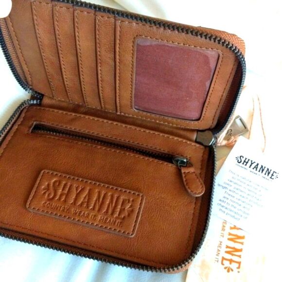 Shyanne Cowhide Zip Around Wallet - Picture 4 of 12